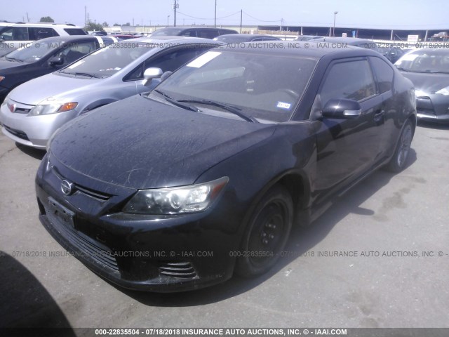JTKJF5C75B3014091 - 2011 TOYOTA SCION TC 黑色 照片 2