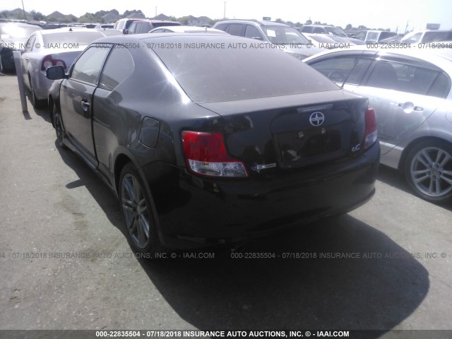 JTKJF5C75B3014091 - 2011 TOYOTA SCION TC 黑色 照片 3