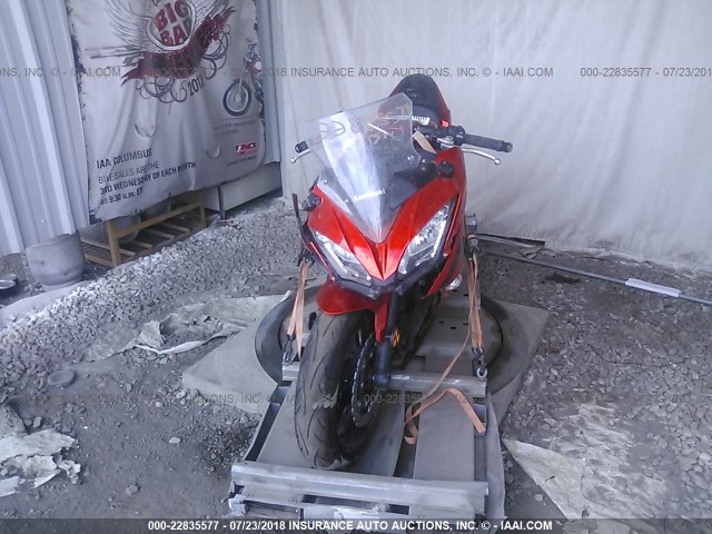 JKAEXEJ1XHDA00742 - 2017 KAWASAKI EX650 J ნარინჯისფერი ფოტო 5