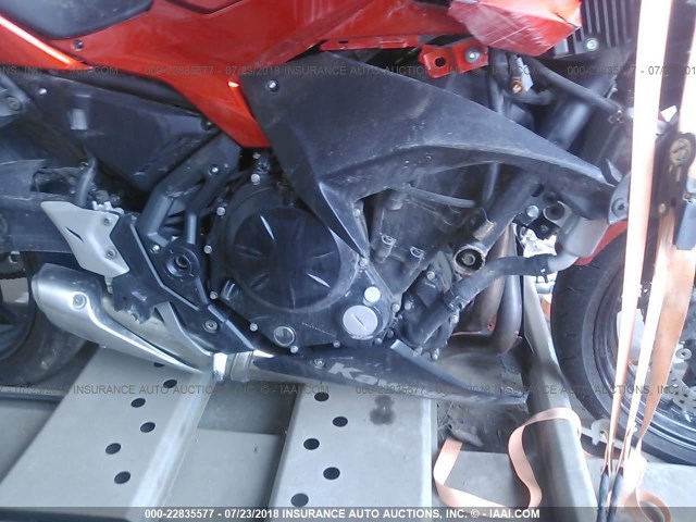 JKAEXEJ1XHDA00742 - 2017 KAWASAKI EX650 J ნარინჯისფერი ფოტო 8