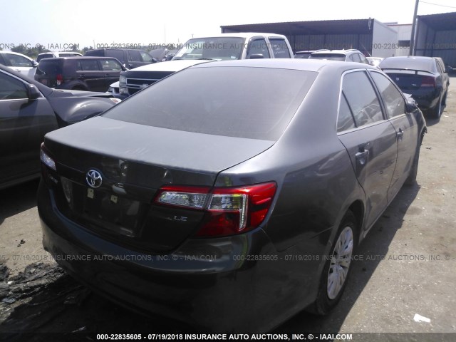 4T4BF1FKXDR309917 - 2013 TOYOTA CAMRY L/SE/LE/XLE Boz foto 4