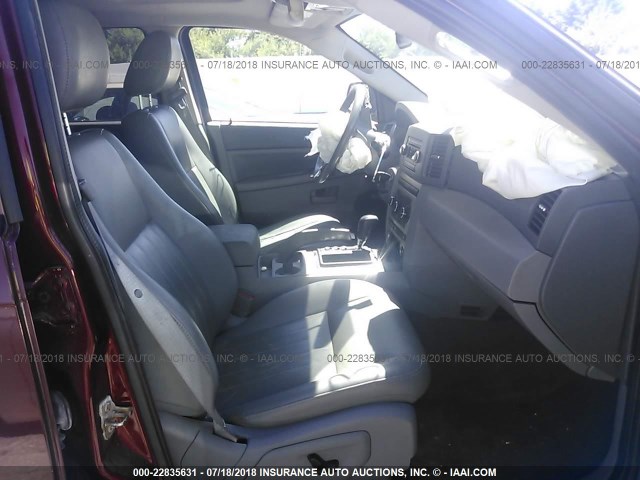 1J8GR48K17C525751 - 2007 JEEP GRAND CHEROKEE LAREDO/COLUMBIA/FREEDOM 红色 照片 5