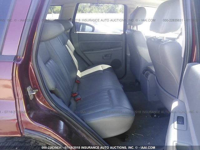 1J8GR48K17C525751 - 2007 JEEP GRAND CHEROKEE LAREDO/COLUMBIA/FREEDOM 红色 照片 8