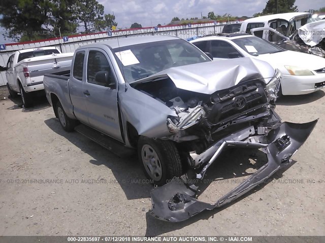 5TFTX4CN8DX029332 - 2013 TOYOTA TACOMA ACCESS CAB SILVER photo 1