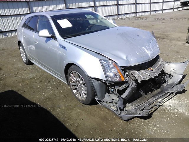 1G6DL8EG9A0111812 - 2010 CADILLAC CTS PERFORMANCE COLLECTION SILVER photo 1