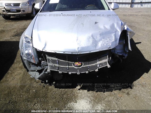 1G6DL8EG9A0111812 - 2010 CADILLAC CTS PERFORMANCE COLLECTION Серебристый фото 6