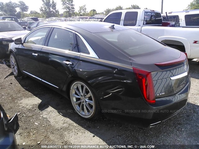 2G61P5S33D9127537 - 2013 CADILLAC XTS LUXURY COLLECTION BLACK photo 3