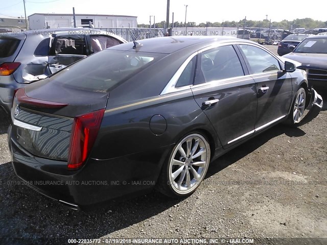 2G61P5S33D9127537 - 2013 CADILLAC XTS LUXURY COLLECTION BLACK photo 4