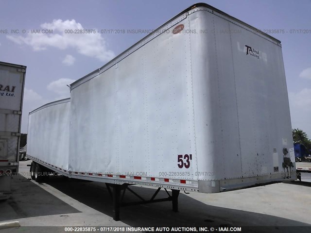 1DTV115243A300438 - 2003 DORSEY TRAILERS VAN  WHITE photo 1