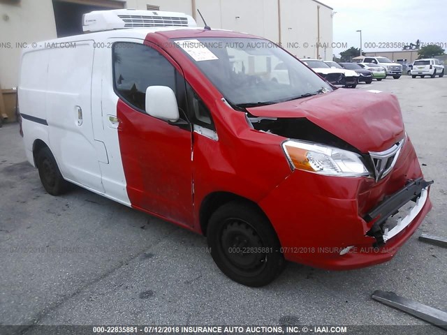 3N6CM0KN7DK694255 - 2013 NISSAN NV200 2.5S/2.5SV RED photo 1