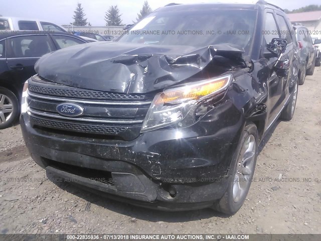 1FM5K8F87FGA28059 - 2015 FORD EXPLORER LIMITED 黑色 照片 6