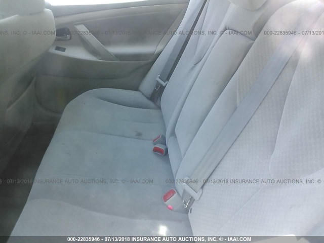 4T4BE46K39R133787 - 2009 TOYOTA CAMRY SE/LE/XLE SILVER photo 8