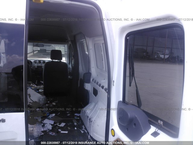 NM0LS7DNXCT107076 - 2012 FORD TRANSIT CONNECT XLT WHITE photo 8