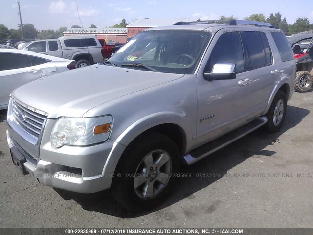 1FMEU75E36UA20327 - 2006 FORD EXPLORER LIMITED 银色 照片 2