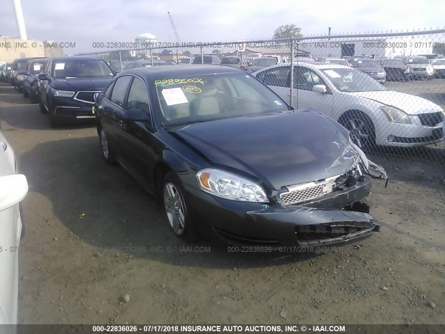 2G1WB5E35F1165231 - 2015 CHEVROLET IMPALA LIMITED LT GRAY photo 1