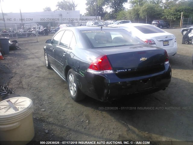 2G1WB5E35F1165231 - 2015 CHEVROLET IMPALA LIMITED LT GRAY photo 3