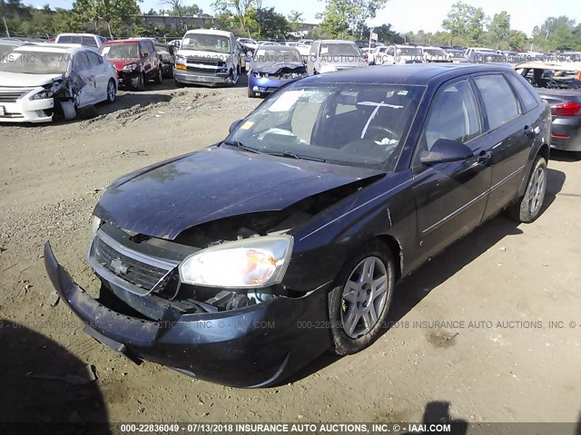 1G1ZT63826F230043 - 2006 CHEVROLET MALIBU MAXX LT Dark Blue photo 2