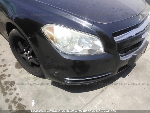 1G1ZH57B484248219 - 2008 CHEVROLET MALIBU 1LT 黑色 照片 6