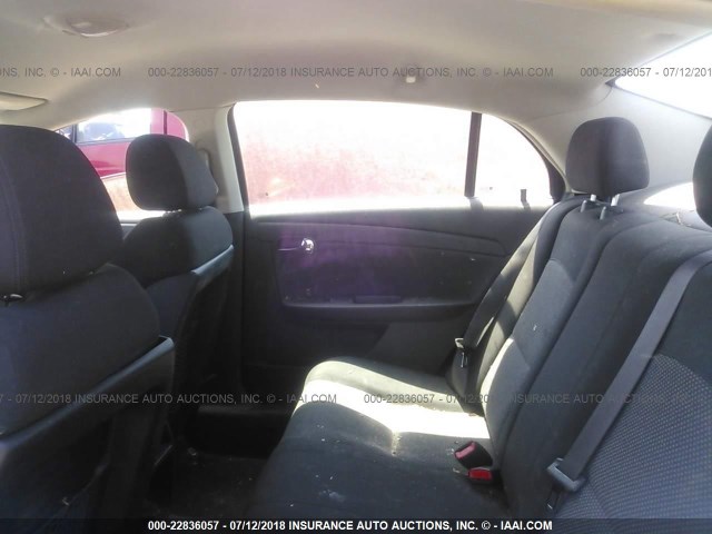 1G1ZH57B484248219 - 2008 CHEVROLET MALIBU 1LT 黑色 照片 8