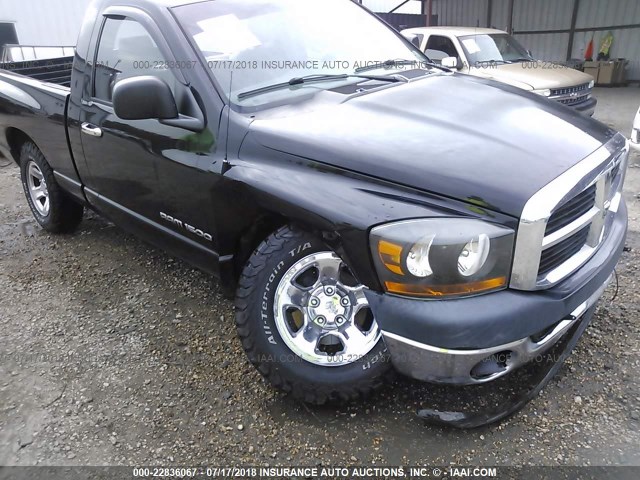 1D7HA16K06J145854 - 2006 DODGE RAM 1500 ST BLACK photo 6