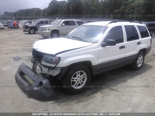 1J4GX48S54C359978 - 2004 JEEP GRAND CHEROKEE LAREDO/COLUMBIA/FREEDOM 白色 照片 2
