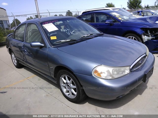 1FAFP66L8XK113239 - 1999 FORD CONTOUR SE/COMFORT/SPORT Light Blue photo 1