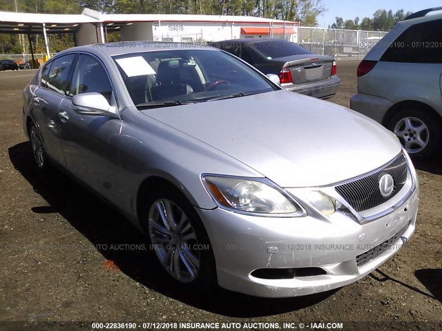 JTHBC96S995018217 - 2009 LEXUS GS 450H SILVER photo 1