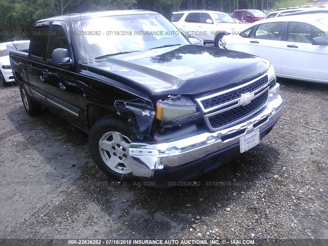 2GCEC13T261121828 - 2006 CHEVROLET SILVERADO C1500 BLACK photo 6