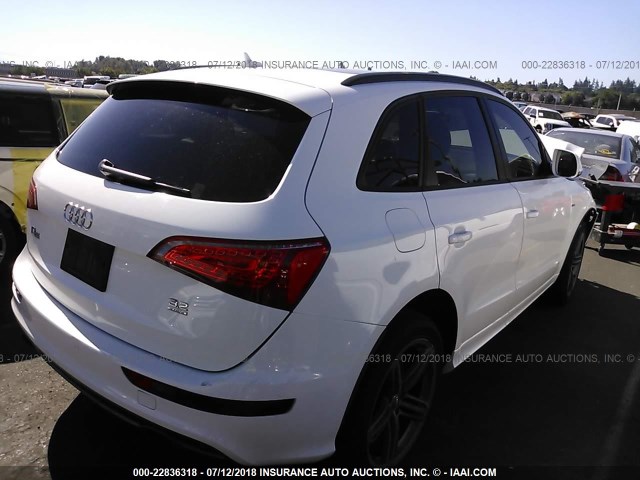 WA1WKBFP3CA133476 - 2012 AUDI Q5 PRESTIGE WHITE photo 4