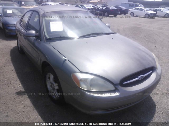 1FAFP56S91G255210 - 2001 FORD TAURUS SEL GRAY photo 1