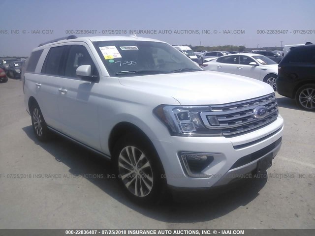 1FMJU1KT5JEA23179 - 2018 FORD EXPEDITION LIMITED WHITE photo 1