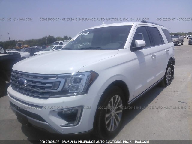 1FMJU1KT5JEA23179 - 2018 FORD EXPEDITION LIMITED WHITE photo 2