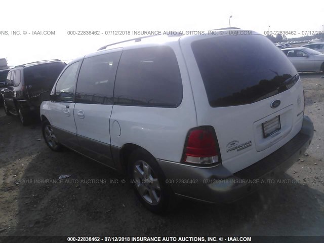 2FMZA58265BA35831 - 2005 FORD FREESTAR LIMITED WHITE photo 3