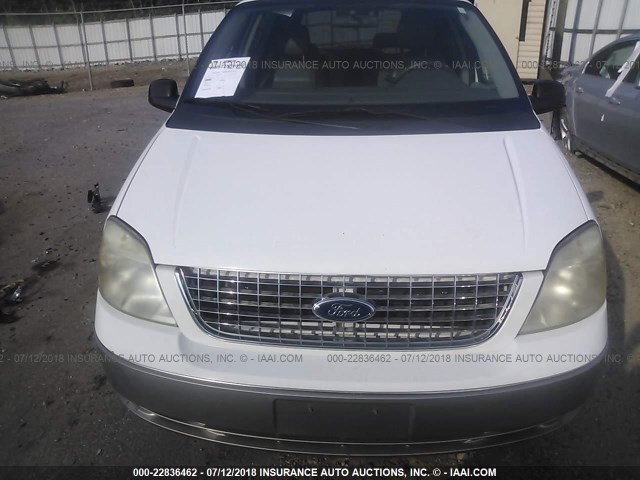 2FMZA58265BA35831 - 2005 FORD FREESTAR LIMITED WHITE photo 6