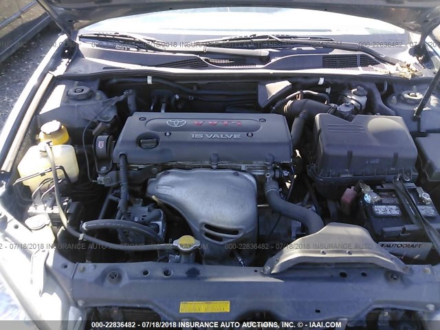 4T1BE30K22U553169 - 2002 TOYOTA CAMRY LE/XLE/SE 蓝色 照片 10