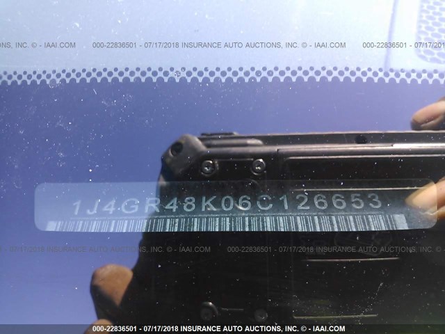 1J4GR48K06C126653 - 2006 JEEP GRAND CHEROKEE LAREDO/COLUMBIA/FREEDOM 灰色 照片 9