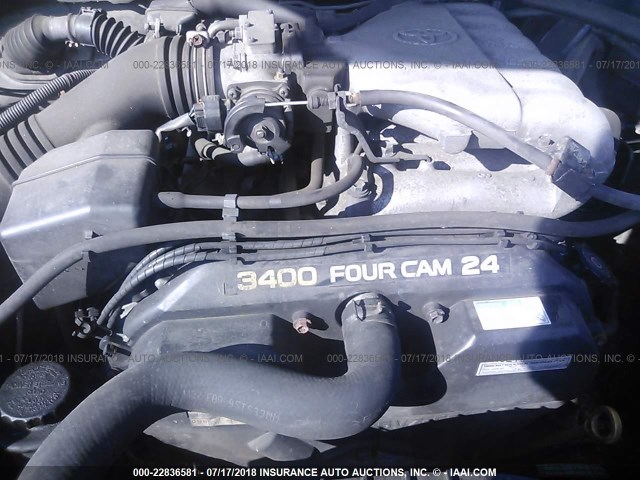 5TESN92N73Z288482 - 2003 TOYOTA TACOMA XTRACAB PRERUNNER მწვანე ფოტო 10