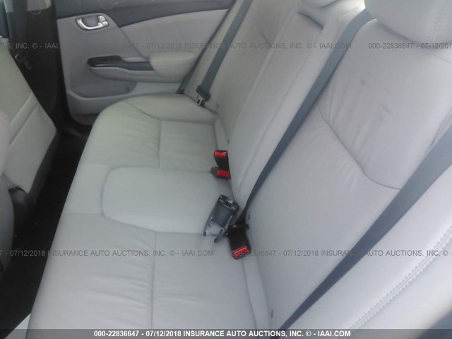 19XFB2F90DE239275 - 2013 HONDA CIVIC EXL 蓝色 照片 8