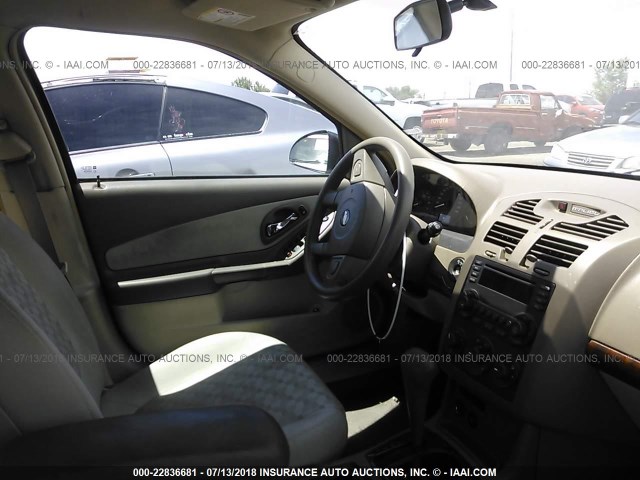 1G1ZT52805F279333 - 2005 CHEVROLET MALIBU LS GOLD photo 5