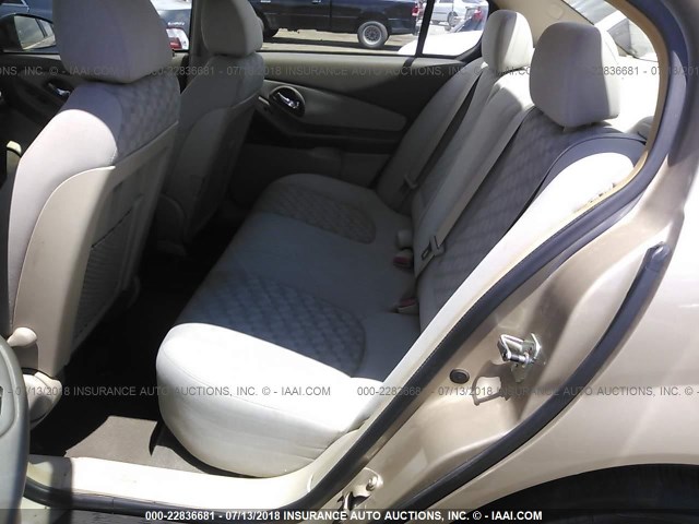 1G1ZT52805F279333 - 2005 CHEVROLET MALIBU LS GOLD photo 8