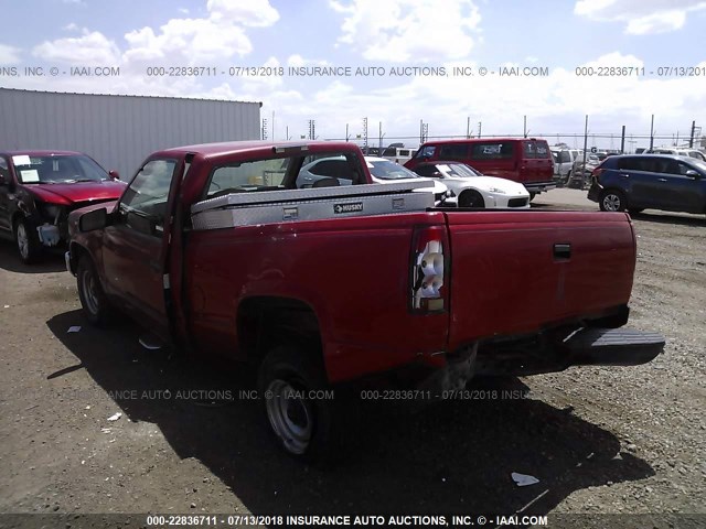 1GTEC14W4WZ511765 - 1998 GMC SIERRA C1500 RED photo 3