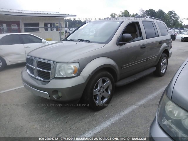 1D8HB58257F533955 - 2007 DODGE DURANGO LIMITED GOLD photo 2