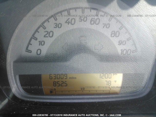 WMEEJ3BA1CK577334 - 2012 SMART FORTWO PURE/PASSION WHITE photo 7