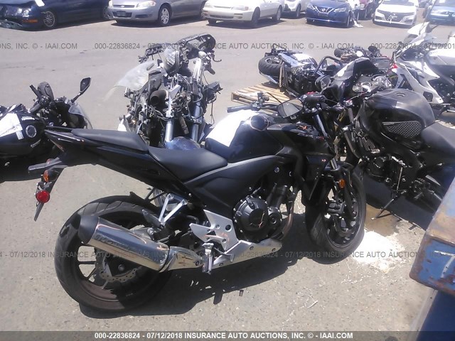 MLHPC4510E5100136 - 2014 HONDA CB500 F BLACK photo 8