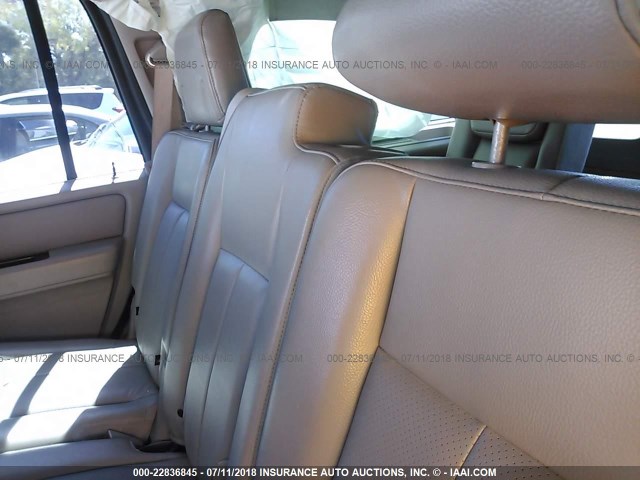 1FMJU2A53AEA33962 - 2010 FORD EXPEDITION LIMITED WHITE photo 8