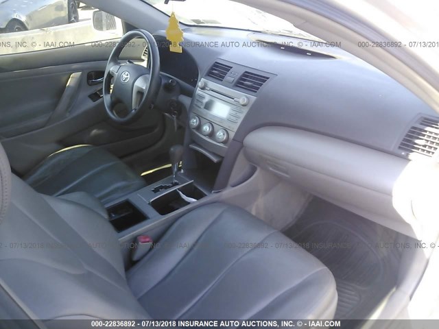 4T1BE46K77U033781 - 2007 TOYOTA CAMRY NEW GENERAT CE/LE/XLE/SE SILVER photo 5