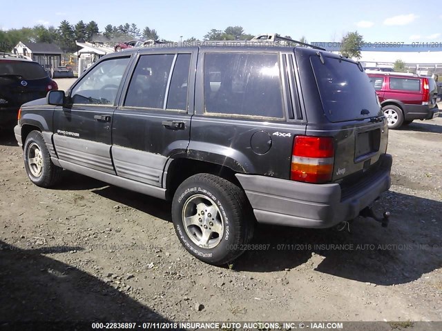 1J4GZ58S5WC134141 - 1998 JEEP GRAND CHEROKEE LAREDO/TSI BLACK photo 3