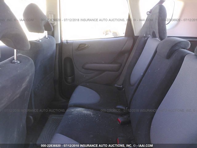 JHMGD38667S010364 - 2007 HONDA FIT S 红色 照片 8