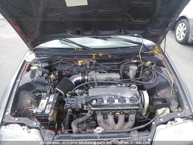 2HGED6344LH572668 - 1990 HONDA CIVIC 灰色 照片 10