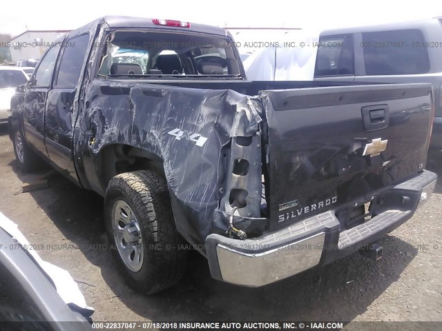 3GCPKREAXBG265537 - 2011 CHEVROLET SILVERADO K1500 LS GRAY photo 3